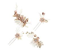 PACKOVE Pince Cheveux Mariage Strass Peigne Épingle Française Accessoire Coiffure Mariée