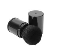 PACKOVE pinceau de maquillage bouffée ronde maquillage blush Se maquiller lâche maquillage essence houppette applicateurs de poudre pour le visage poudre Black