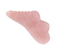 PACKOVE Planche à Gratter Naturelle Gua Rose Outil de Massage pour Visage et Corps Soulagement Musculaire Rides et Détoxification Ergonomique et Durable