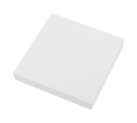 PACKOVE Planche de Plâtre Ronde en Gypse Blanc pour Poterie, Résistance la Compression Forte, Rangement Pratique, Création d'art Céramique et Fabrication de Tasses