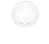 PACKOVE Plateau Tournant en Verre Diamètre Adapté pour Micro-ondes, Plateau Plat de Remplacement Base Lisse, Accessoire Pratique pour Cuisson Quotidienne