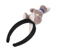 PACKOVE Plush Kangaroo Doll Hair Hoop Stuffed Animal Headband Soft Cozy Zoo Party Photo Accessory For And Adults