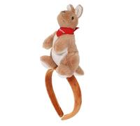 PACKOVE Plush Kangaroo Doll Headband Soft Animal Themed Hair Hoop For Zoo Trips Cosplay Party Accessories