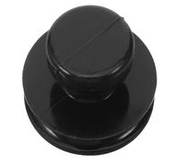PACKOVE Poignée à Ventouse Compacte et Antidérapante pour Bol Chantant Bouddhiste en Silicone Noir pour Usage Professionnel et Pratique Quotidienne