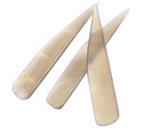 PACKOVE Polisseur de Bijoux en Agate 3 Pièces Outil de Polissage Délicat pour Bijoux en Or et Argenté Fabrication Nettoyage Couleur Aléatoire