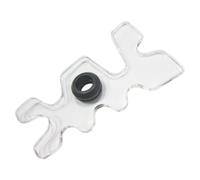 PACKOVE Pont de Bâton de Billard en Acrylique Positions Multiples, Facile à Utiliser, Accessoire pour Tables de Billard et Support Mural pour Queues