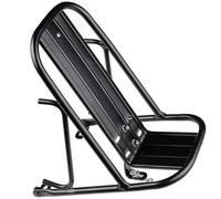 PACKOVE Porte-Bagages pour Vélo en Acier, Support de Panier de Chargement Multifonction, Étagère Robuste pour Sacoches, Usage Extérieur et Transport Sécurisé pour VTT et Vélos Urbains