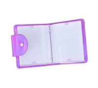 PACKOVE Porte-plaques Pour Stamping Ongles Pochette De Rangement Pour Plaques De Stamping Sac Avec Emplacements Pour Cartes De Nail Art