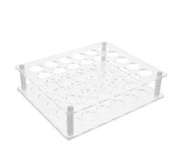 PACKOVE Porte-rouges à Lèvres Acrylique Fentes Transparent Organiseur Maquillage Stable Avec Base Renforcée Pour Rouges à Lèvres Cosmétiques Et Pinceaux Rangement Vanity