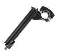 PACKOVE Potence de Guidon de VTT Ajustable Noire, Rehausseur Métallique, Accessoires Vélo Garçon et Filles, Installation Facile, Utilisation Loisirs en Plein Air et Tout-Terrain