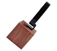 PACKOVE Présentoir à Montre en Noyer Noir Lunette en C, Support de Rangement pour Montres de Bureau pour Homme et Femme