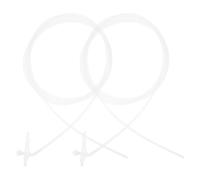 PACKOVE Rallonge de Tube de Mousse Expansive en Pe 2pcs Buse D'application Époxy, Installation Facile et Design Allongé pour Zones Étroites ou Difficiles D'accès