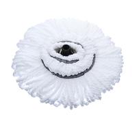 PACKOVE Recharge de Serpillière Pratique Remplacement pour Nettoyage et Sûr Compatible avec Système Rotatif Lavable Machine et Réutilisable