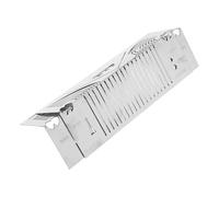 PACKOVE Règle Pratique de Marquage D'arc en Acier Inoxydable 2pcs, Outil Multifonction pour Pliage et Traçage, pour Dessin D'arcs et Travail du Métal