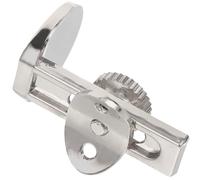 PACKOVE Repose-pouce pour Clarinette Grosse Pastille Repose-doigt pour Clarinette, Alliage de Zinc Argenté, Réglable 2 Trous, sans Anneau de Sangle, pour Clarinettiste Débutant