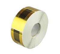 PACKOVE Rouleau De 500 Autocollants Papier Pour Extensions Ongles Carrés Manucure Gel Uv Guide Nail Art Usage Professionnel Et Maison