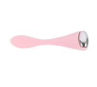 PACKOVE Rouleau de Massage Visage avec Cuillère Applicateur de Crème Mini Masseur Oculaire Portable Améliore Gonflement et Fatigue des Yeux Outil de Soins de Beauté Maquillage