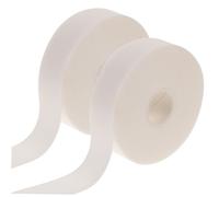 PACKOVE Ruban Adhésif Mousse Isolant pour Greffe et Extensions de Cils, 2 Pièces, Largeur Élargie, Adhérence Modérée, Blanc, Usage Professionnel, Soin des Yeux, Facile à Déchirer