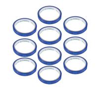 PACKOVE Ruban Adhésif pour Machine à Nouer Paquet 1,2 Cm Bleu 10 Rouleaux 30 M Ruban D'attache Résistant à L'usure pour Scellage Paquet Légumes Congélateur Usage Supermarché Emballage