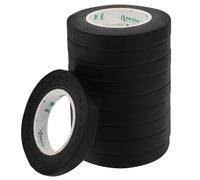 PACKOVE Ruban Adhésif Washi Noir Fin 10 Rouleaux 1 CM X 13 M pour Loisirs Créatifs et Décoration de Journal Intime Découpe Facile