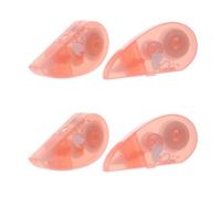 PACKOVE Ruban Correcteur de Motif de Cœur Créatif pour Garçon et Filles, 2pcs en Plastique Rouge, Facile à Utiliser, pour Fournitures Scolaires et Bureau Plusieurs styles