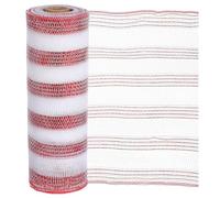 PACKOVE Ruban Décoratif en Tulle Polyester 26 Cm pour Emballage Présent Élégant et Simple, pour Créations DIY et Décorations de Fêtes