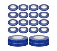 PACKOVE Ruban pour Machine à Attacher Les Raisins et Les tomates Cerises, 20 Rouleaux, 25 m, Bleu, PVC, Extensible, pour tiges de tomates et vignes