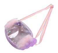 PACKOVE Sac Bandoulière Garçon Fille Motif Dessin Animé Ailes Pailleté Petit Sac Main Fille École Voyage