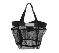 PACKOVE Sac de Douche Suspendu Filet Sac de Nettoyage pour Salle de Sport avec Compartiments avec Poignées pour Voyage