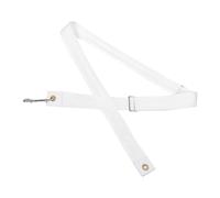 PACKOVE Sangle Centrale pour Filet de Tennis, Sangle Polyester Blanche 170x5cm, Résiste la Déformation Déchirures, Empêche Le Déplacement du Filet, pour Court de Tennis