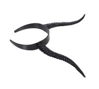 PACKOVE Serre-tête Cornes Diable pour Halloween Bandeau Cosplay Oreilles Démon Accessoire Soirée Déguisée Thème Fantômes