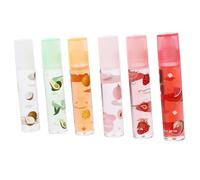 PACKOVE Set De 6 Brillants Aux Fruits Pommade à Hydratante Transparente Publics En Toutes Occasions