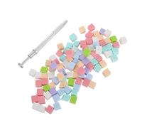 PACKOVE Set de Éponges Manucure Mini Blocs Doux avec Stylet pour Pose Vernis Gel Gradient Outil Précis pour Nail Art Maison et Salon
