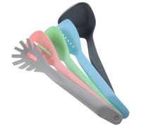 PACKOVE Set Ustensiles Cuisine en Nylon Alimentaire 5 Pièces Cuillère, Louche et Spatule, Robuste et Élégant pour Usage Quotidien Cuisine