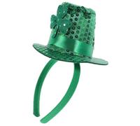PACKOVE Shamrock Headband Top Hat Accessoire de Fête Saint Patrick Bandeau Confortable et pour Célébrations Irlandaises