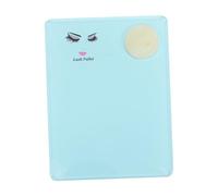 PACKOVE Station de greffage des cils extensions palette de cils Bricolage plateau Colle de lash faux cils palette acrylique cils support d'extension de cils jade