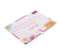 PACKOVE Suivi des Habitudes Agenda Mensuel Non Daté, Journal D'objectifs Planificateur en Papier Sûr, Format Portable, pour Productivité et Suivi Quotidien des Habitudes, Outil