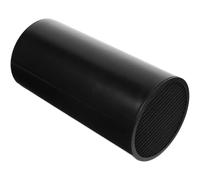 PACKOVE Support Couteau Noir en Plastique Abs Solide et Sécurisé Design Créatif, Porte-ustensiles Cuisine Simple pour Rangement Pratique et Organisation du Plan de Travail
