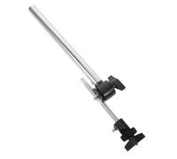 PACKOVE Support de Cymbale de Batterie Électronique Support de Cymbale à Pince Tube 22mm Argenté Fixation Stable et Réglage Facile pour Drum Pads Concerts et Répétitions