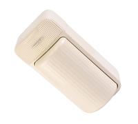 PACKOVE Support De Maquillage Mural Organisateur De Salle De Bain Porte-Brosse à Dents Mural Support De Rangement pour Cosmétiques Et Produits De Toilette