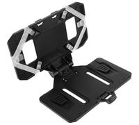 PACKOVE Support de Poitrine pour Téléphone Pliable en Plastique Noir, Tableau de Navigation pour Gilet, pour Randonnée et Aventures en Plein Air