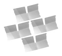 PACKOVE Support De Rangement Pour Masque Pliable 4 Pièces, Taille Portable, Clip Étanche, Organisateur De Masques Pratique Pour Usage Quotidien