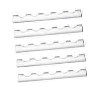 PACKOVE Support De Rangement Pour Nail Art 5 Pcs Porte-brosses De Manucure Acrylique Transparent Multifonction Bureau Esthétique Accessoires Nail Art