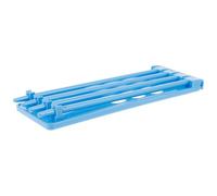PACKOVE Support en Plastique Bleu pour Anneaux de Pattes de Pigeon Voyageur Design Gain de Place, pour L’élevage Gestion Avicole