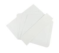 PACKOVE Tapis de Base Imperméable en Caoutchouc Blanc, Lot 5 Pièces Plaque de Lanceur et Socles de Baseball pour Softball et Kickball, Équipement Terrain Baseball pour Jeunes Joueurs