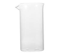 PACKOVE Tasse à Extrait D'espresso en Verre Résistant à Haute Température 600ml pour Remplacement de Cafetière à Piston, Usage Polyvalent Cuisine ou Bureau