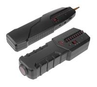 PACKOVE Testeur de Câbles Réseau Multifonction en Plastique et Métal Sensibilité Réglable, Détection Directe pour Test de Téléphonique et Ethernet