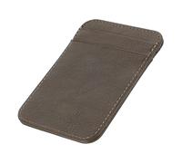 PACKOVE Titulaire du Passeport PU Porte-Cartes De Visite Titulaire De La Carte De Visite Protecteur De Carte des Stands Porte-Parole Petit Porte-Cartes Titulaires Unité Centrale Dark Grey