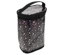 PACKOVE Transparent Makeup Travel Bag Large Capacity Portable Toiletry Organizer Pouch with Zipper for Women and Men