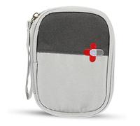 PACKOVE Trousse de Portable Paquet à Main Compacte et Pratique Rangement Multi-Poches pour Voyages et Urgences Fournitures Médicales Essentielles Familles